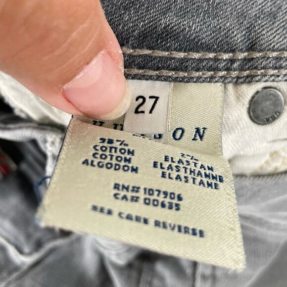 Hudson gray skinny jeans size 27 - Picture 11 of 14